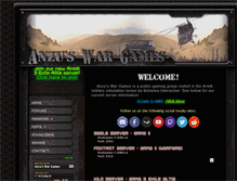 Tablet Screenshot of anzuswargames.info